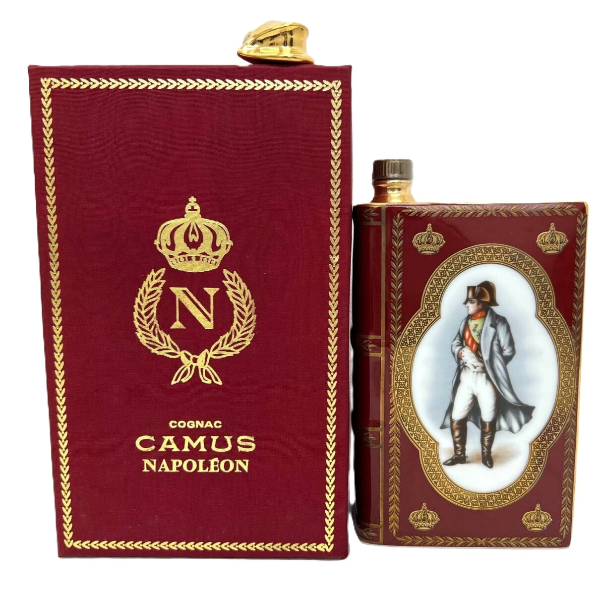 世田谷区 古酒買取】CAMUS NAPOLEON ブック型をお買取しました – 買取